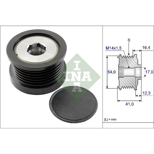 535 0259 10 Alternator Freewheel Clutch