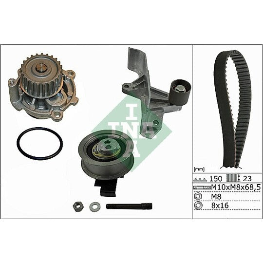 530 0546 31 Water Pump & Timing Belt Set