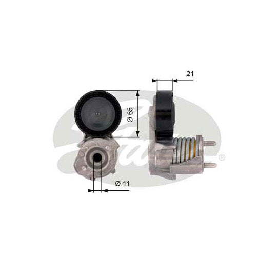 T39118 Tensioner Pulley, v-ribbed belt