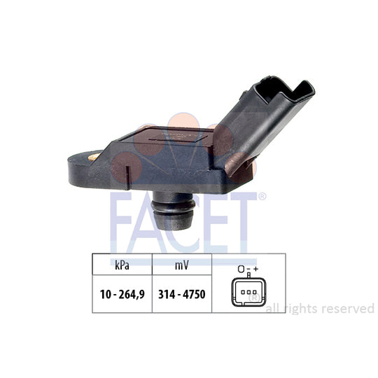 10.3164 Air Pressure Sensor, height adaptation