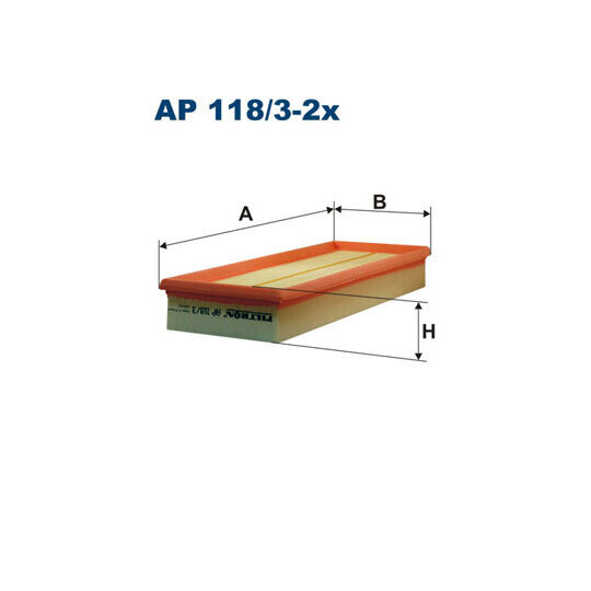 AP 118/3-2X Air filter