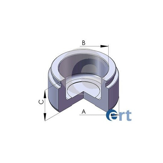 151151-C Piston, brake caliper