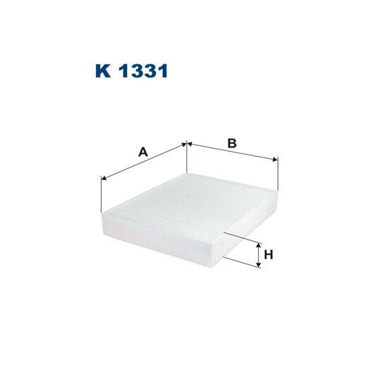 K 1331 Filter, interior air