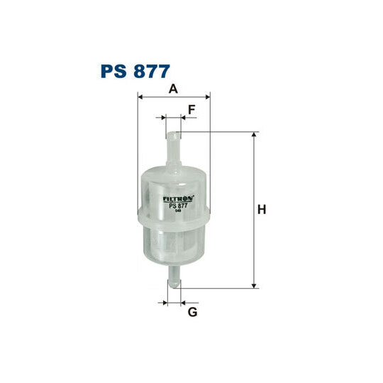 PS 877 Fuel filter