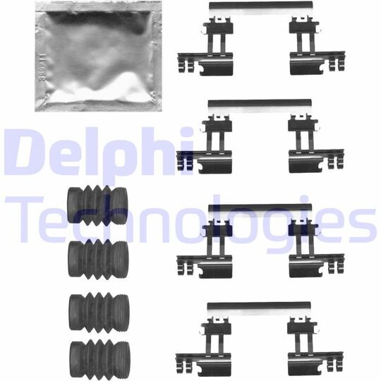 LX0679 Accessory Kit, disc brake pad