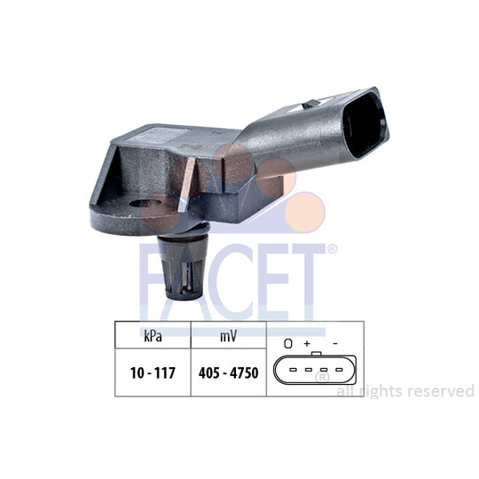 10.3157 Air Pressure Sensor, height adaptation