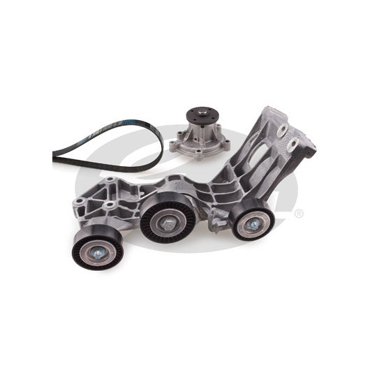 KP25PK1765 Water Pump + V-Ribbed Belt Set