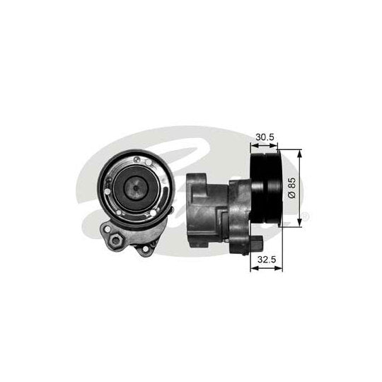 T38572 Belt Tensioner, v-ribbed belt