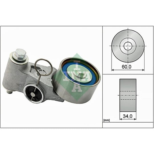 531 0655 20 Tensioner Pulley, timing belt