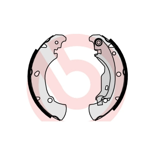 S 23 519 Brake Shoe Set