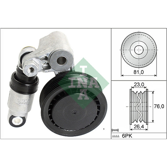 534 0011 10 Tensioner Lever, v-ribbed belt