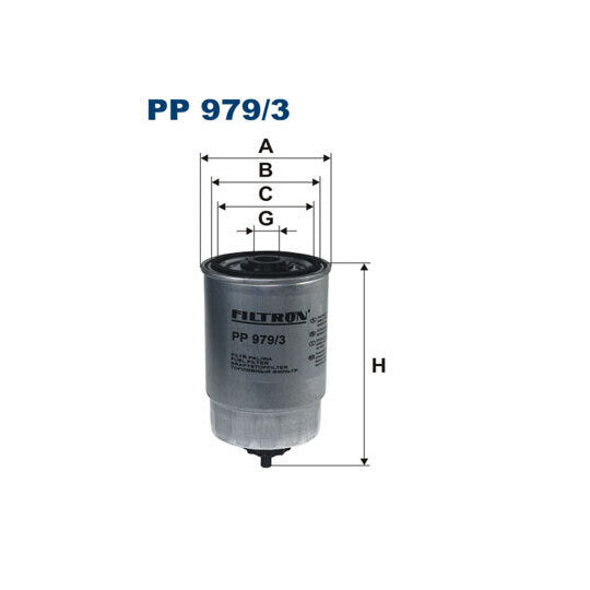 PP 979/3 Fuel filter