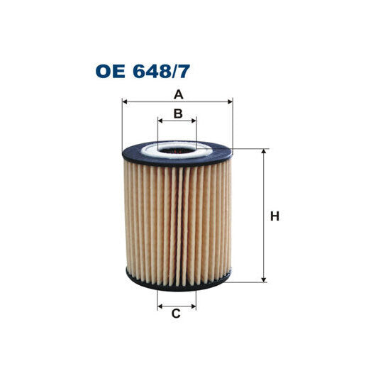 OE 648/7 Oil filter