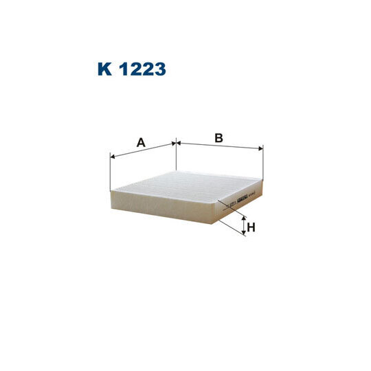 K 1223 Filter, interior air