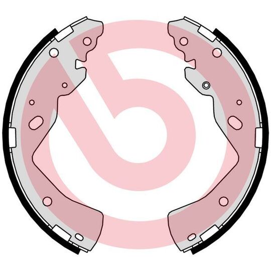 S 49 527 Brake Shoe Set