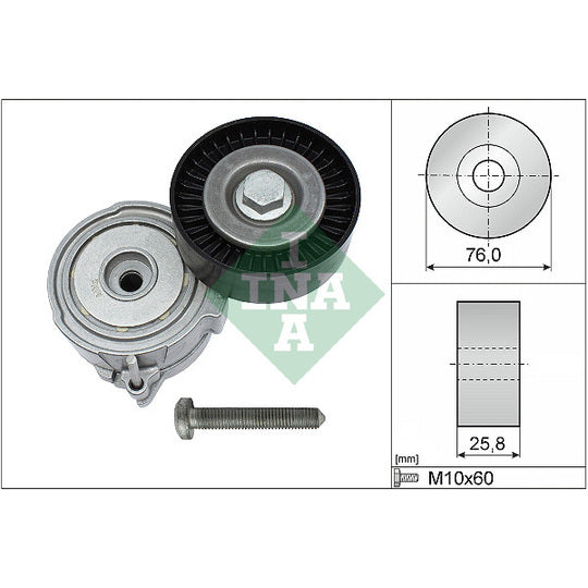 534 0375 10 Tensioner Lever, v-ribbed belt