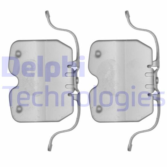 LX0504 Accessory Kit, disc brake pad