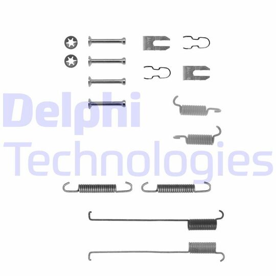LY1214 Accessory Kit, brake shoes
