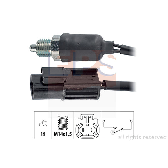 1.860.116 Switch, reverse light