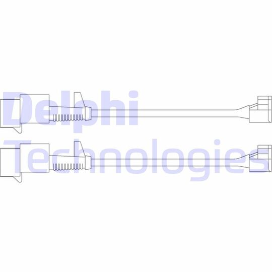 LZ0227 Warning Contact, brake pad wear