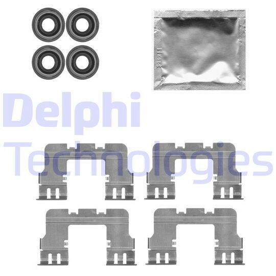 LX0617 Accessory Kit, disc brake pad