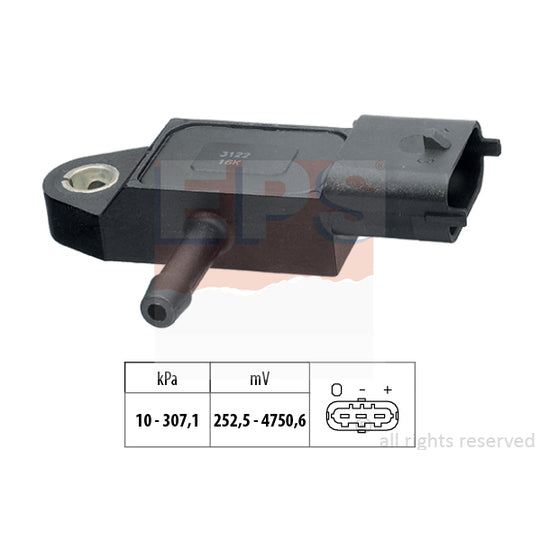 1.993.348 Sensor, exhaust pressure