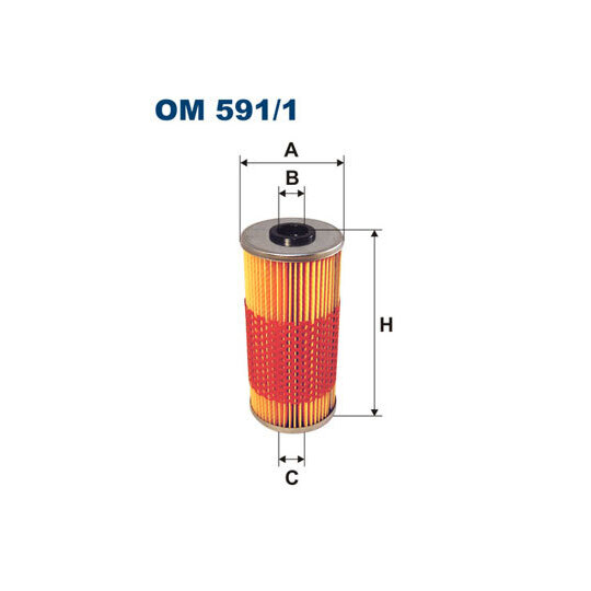 OM 591/1 Oil filter