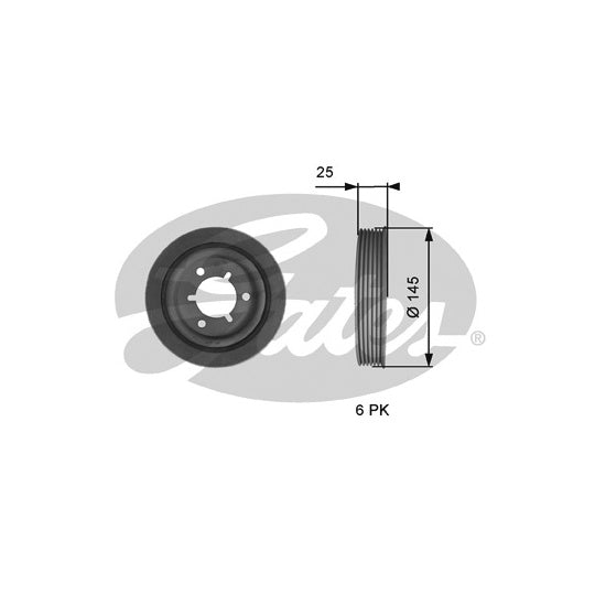 TVD1056 Belt Pulley, crankshaft