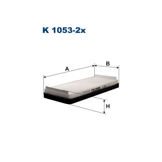K 1053-2X Filter, interior air