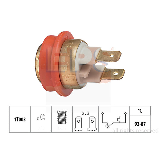 1.850.042 Temperature Switch, radiator fan