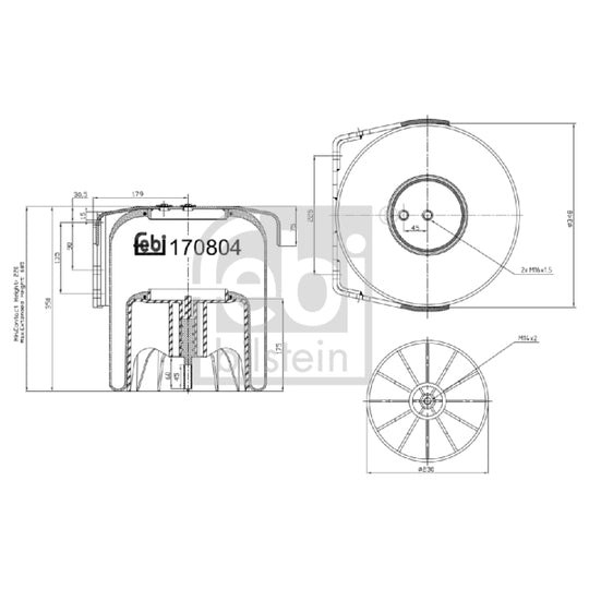 170804 Bellow, air suspension