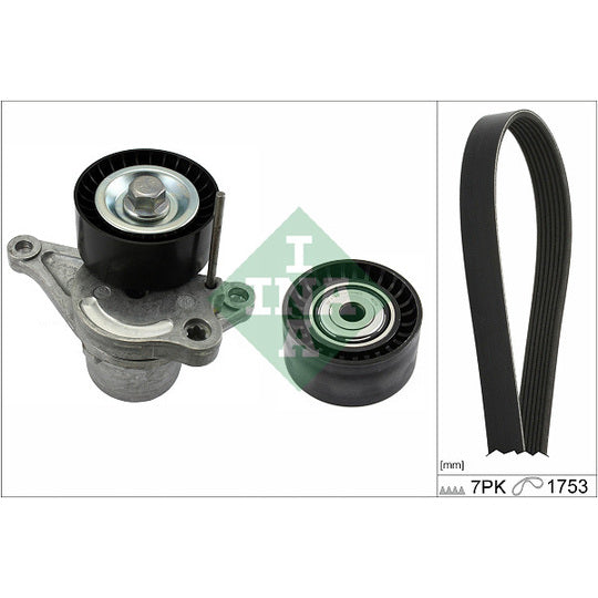 529 0354 10 V-Ribbed Belt Set