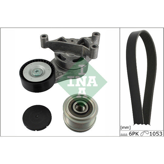 529 0052 20 V-Ribbed Belt Set