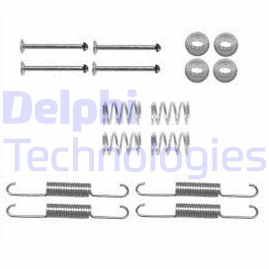 LY1397 Accessory Kit, parking brake shoes