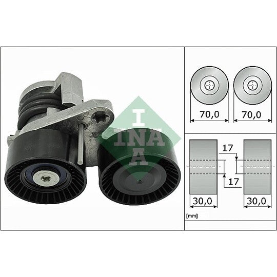 534 0496 10 Tensioner Lever, v-ribbed belt