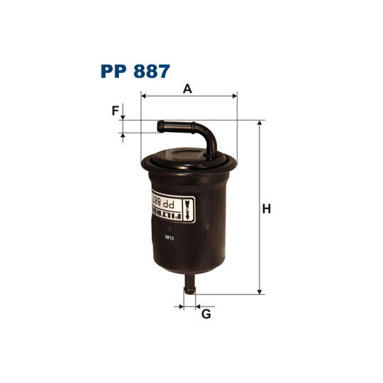 PP 887 Fuel filter