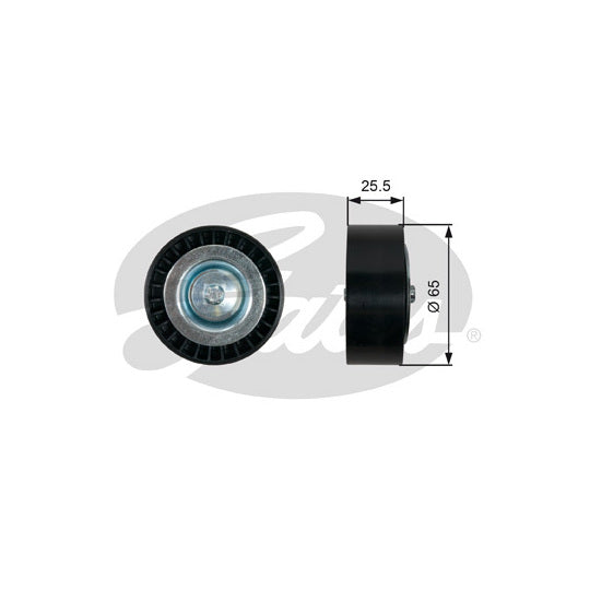 T36454 Deflection/Guide Pulley, v-ribbed belt