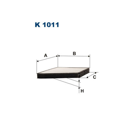 K 1011 Filter, interior air