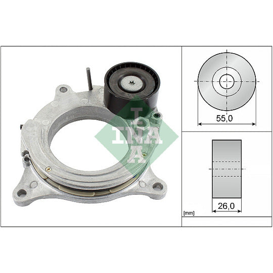 534 0692 10 Tensioner Lever, v-ribbed belt