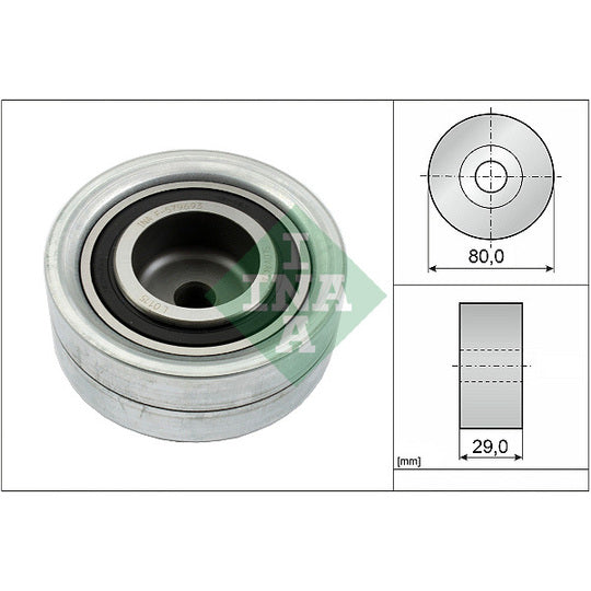 532 0111 10 Deflection/Guide Pulley, timing belt
