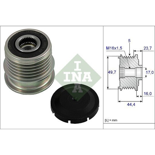 535 0011 10 Alternator Freewheel Clutch