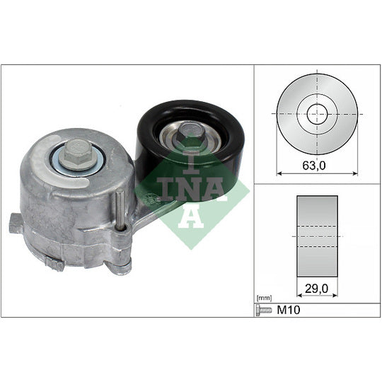 534 0650 10 Tensioner Lever, v-ribbed belt
