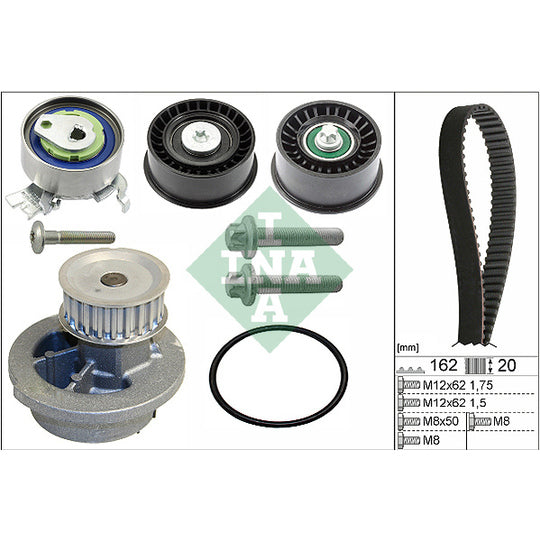 530 0441 32 Water Pump & Timing Belt Set