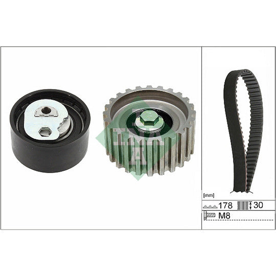 530 0232 10 Timing Belt Set