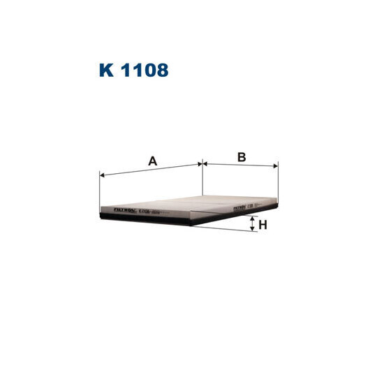 K 1108 Filter, interior air
