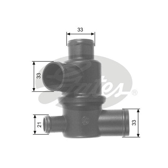 TH14687 Thermostat, coolant