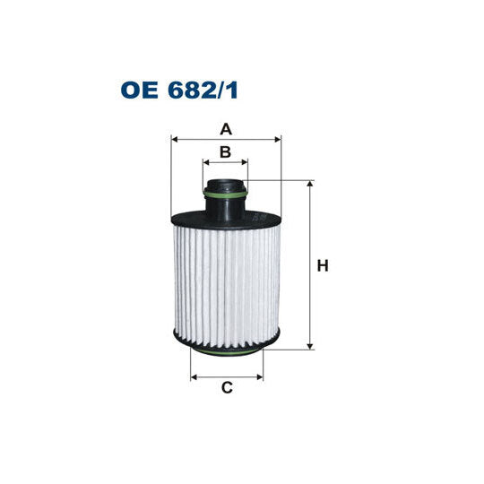 OE 682/1 Oil filter