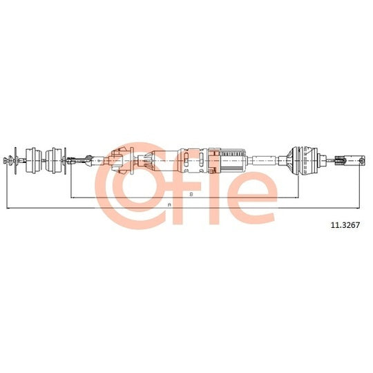 11.3267 Clutch Cable