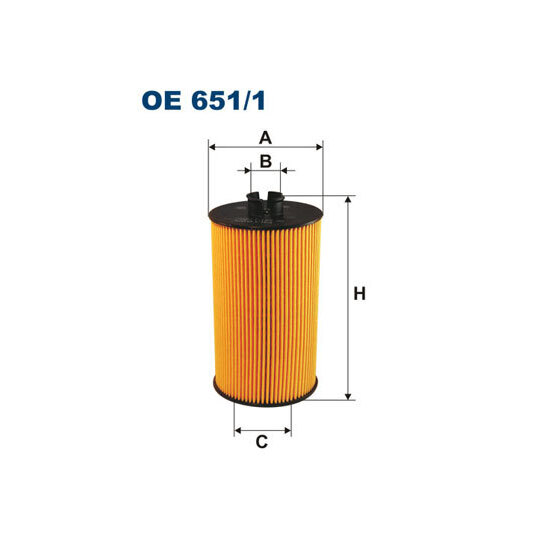 OE 651/1 Oil filter