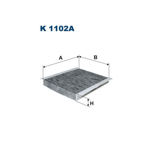 K 1102A Filter, interior air